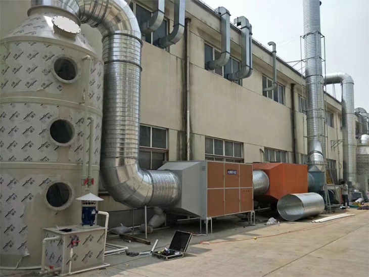 有機廢氣處理噴淋塔